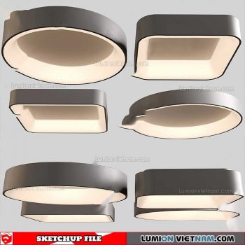Ceiling light - Sketchup Models