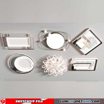 Ceiling light - Sketchup Models