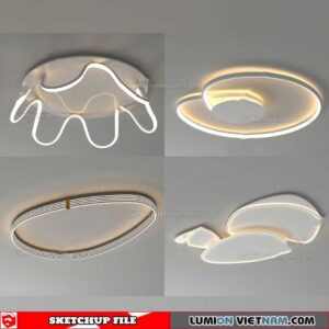Ceiling light - Sketchup Models