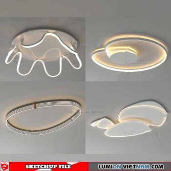 Ceiling light - Sketchup Models