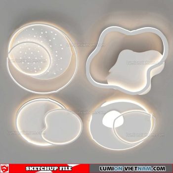 Ceiling light - Sketchup Models