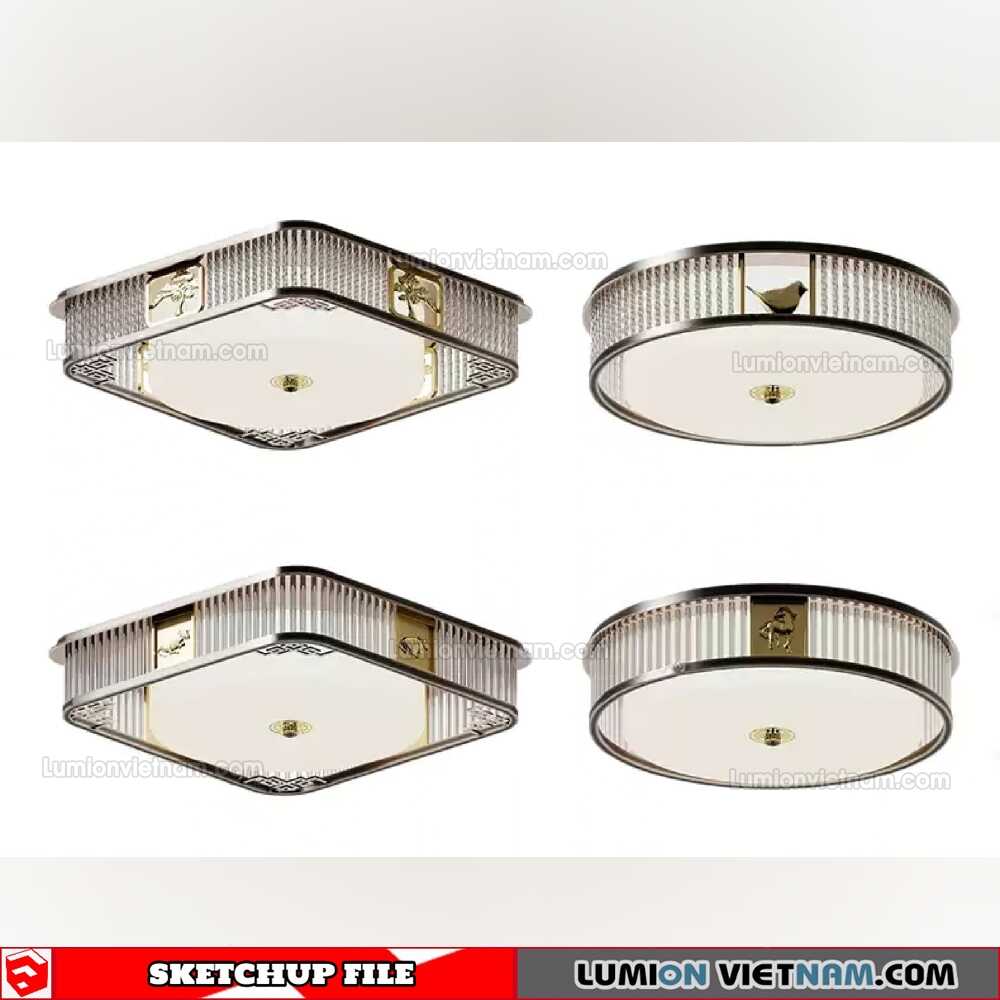 221912-Ceiling-Light-(4)-Sketchup-Models