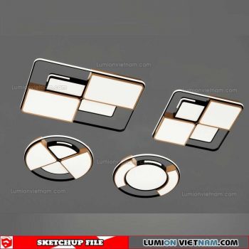 Ceiling light - Sketchup Models