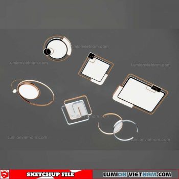 Ceiling light - Sketchup Models