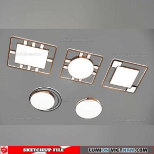 Ceiling light - Sketchup Models