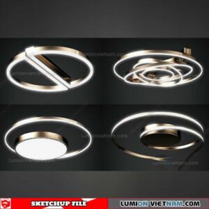 Ceiling light - Sketchup Models