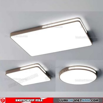Ceiling light - Sketchup Models