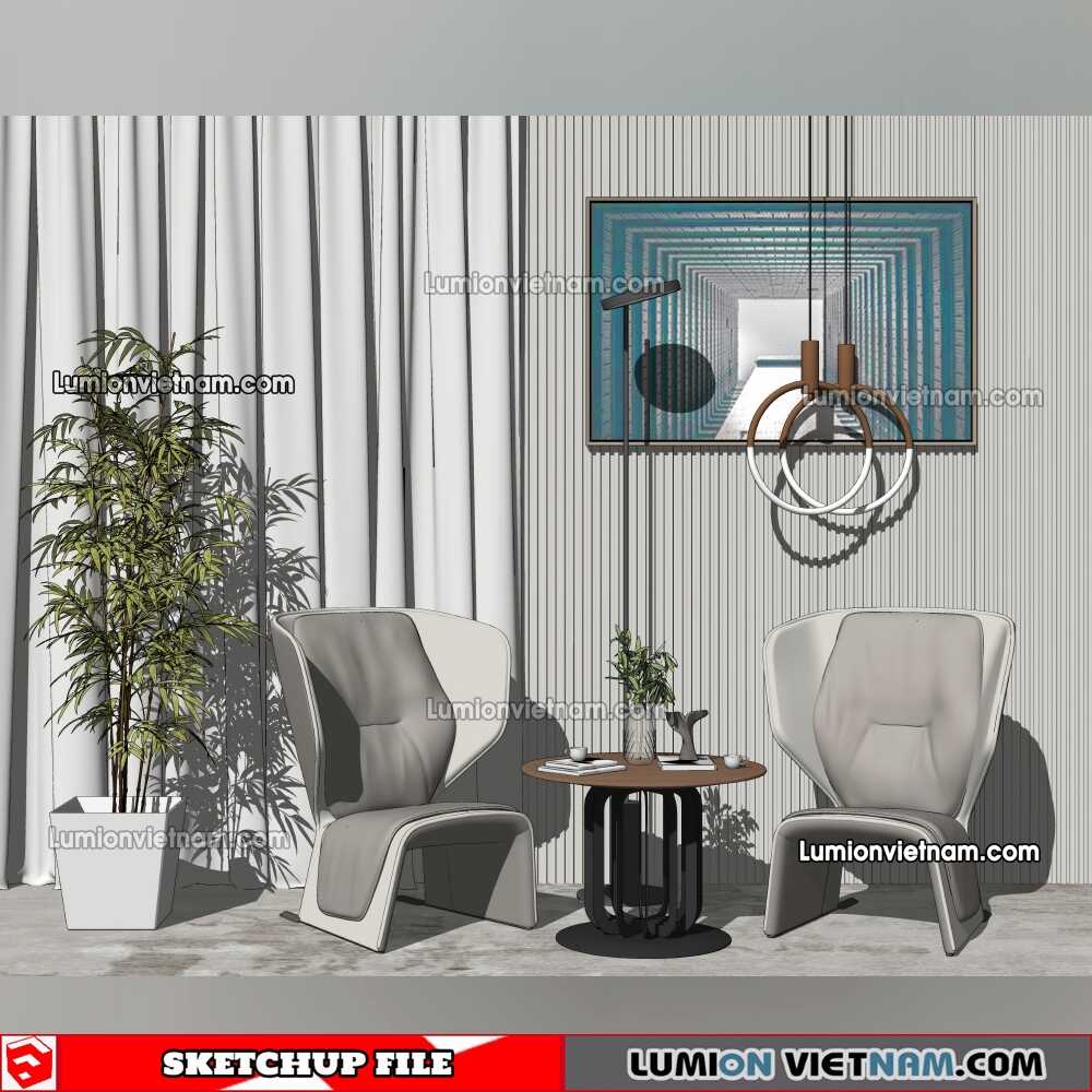 220125-Chair-(12)-Sketchup-Models