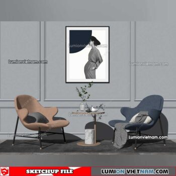 220125. Chair Sketchup Models