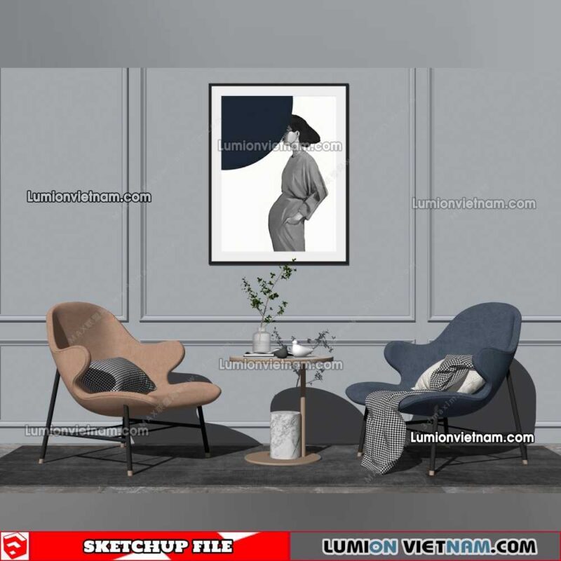 220125. Chair Sketchup Models