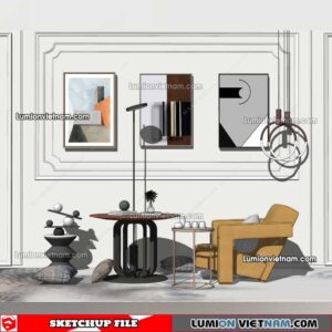 220125. Chair Sketchup Models