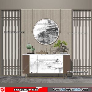 220829. Sideboard Sketchup Models