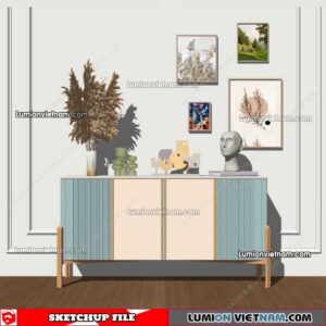220829. Sideboard Sketchup Models