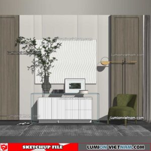 220829. Sideboard Sketchup Models
