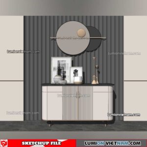 220829. Sideboard Sketchup Models