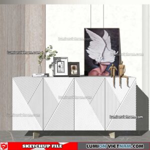 220829. Sideboard Sketchup Models