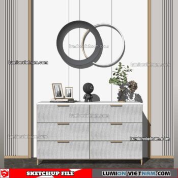 220829. Sideboard Sketchup Models