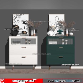 220829. Sideboard Sketchup Models