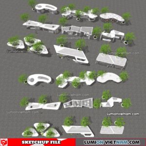 230401. Pergola Sketchup Models