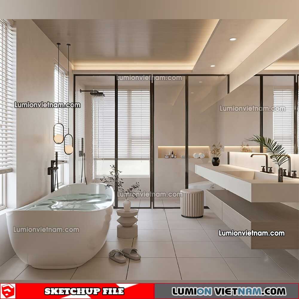 230111-Bathroom-(28)-Sketchup-Models