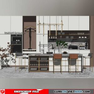 230114. Dining Table Sketchup Models