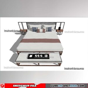 230122. Combo Bed Sketchup Models