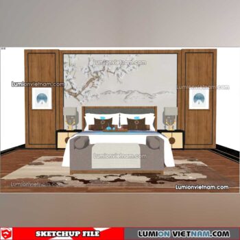 230122. Combo Bed Sketchup Models