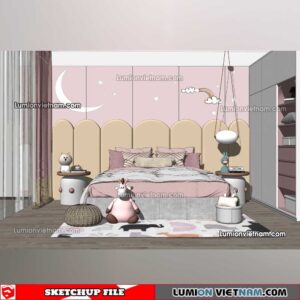 230122. Combo Bed Sketchup Models