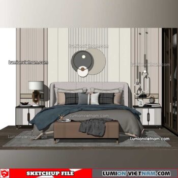 230122. Combo Bed Sketchup Models