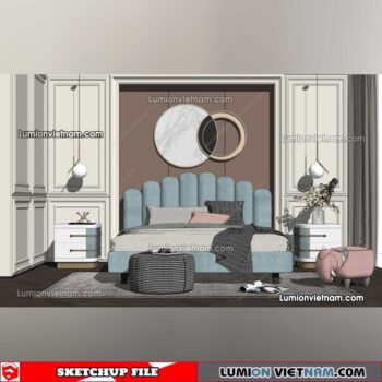 230122. Combo Bed Sketchup Models