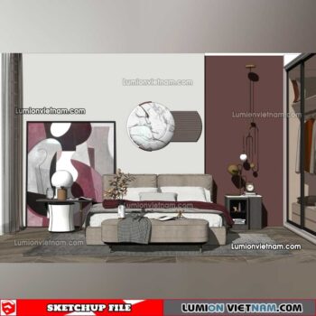 230122. Combo Bed Sketchup Models