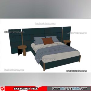 230122. Combo Bed Sketchup Models