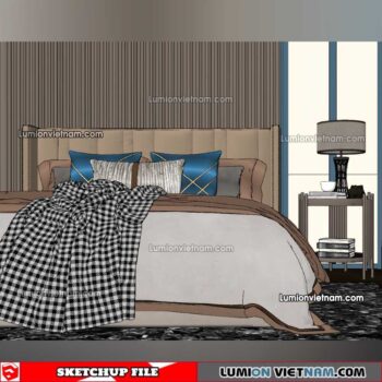 230122. Combo Bed Sketchup Models