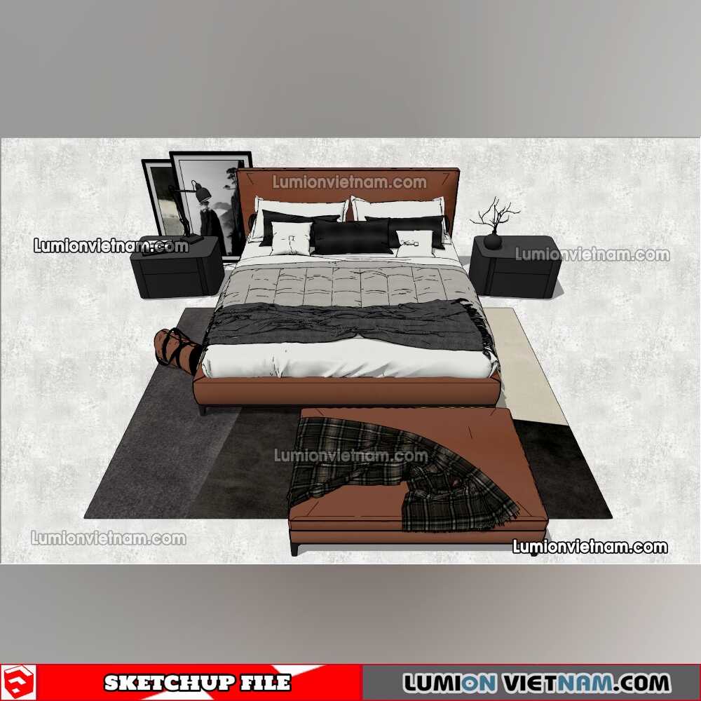 230122-Combo-Bed-(36)-Sketchup-Models