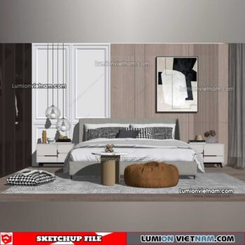 230122. Combo Bed Sketchup Models