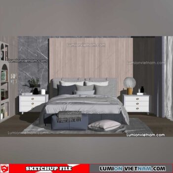 230122. Combo Bed Sketchup Models