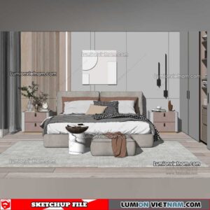 230122. Combo Bed Sketchup Models