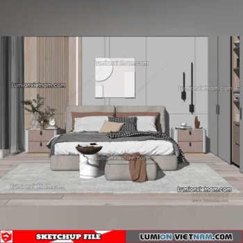 230122. Combo Bed Sketchup Models