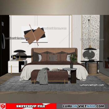 230122. Combo Bed Sketchup Models