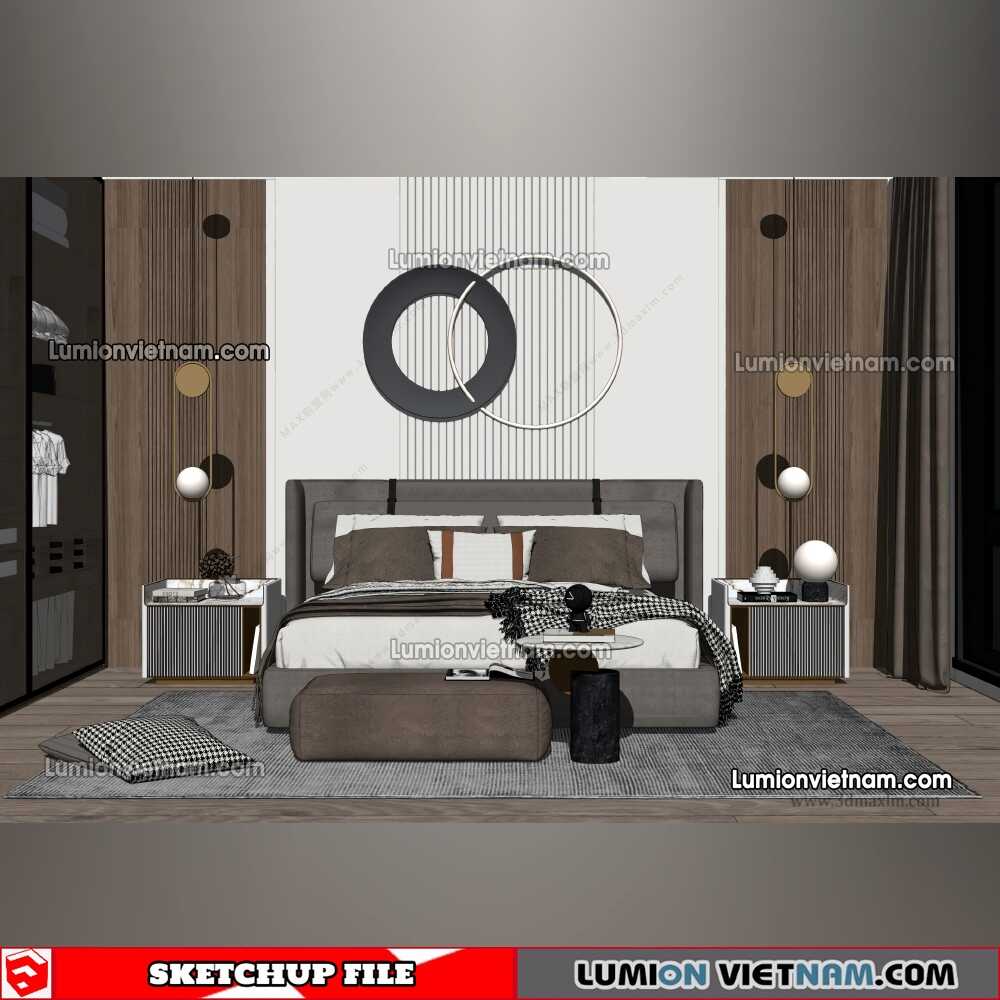 230122-Combo-Bed-(48)-Sketchup-Models