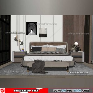 230122. Combo Bed Sketchup Models