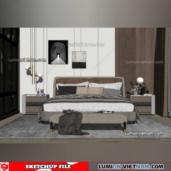 230122. Combo Bed Sketchup Models