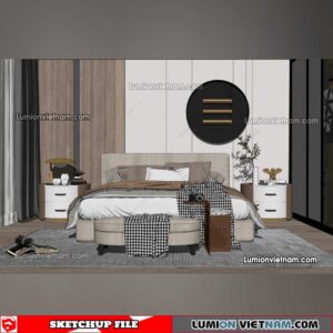 230122. Combo Bed Sketchup Models
