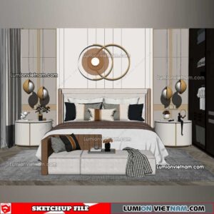 230122. Combo Bed Sketchup Models