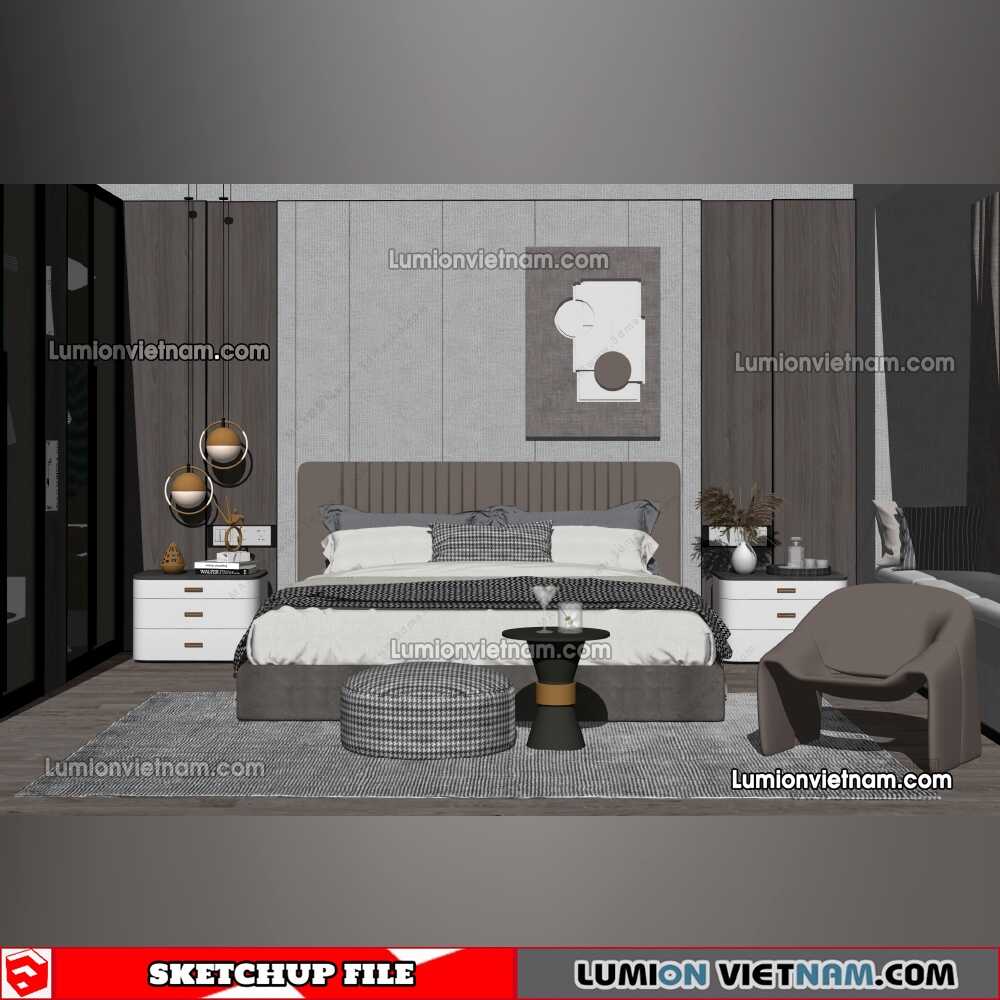 230122-Combo-Bed-(53)-Sketchup-Models