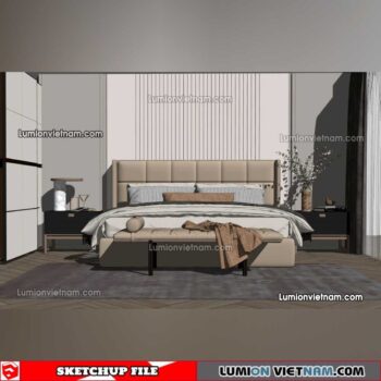 230122. Combo Bed Sketchup Models