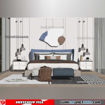 230122. Combo Bed Sketchup Models