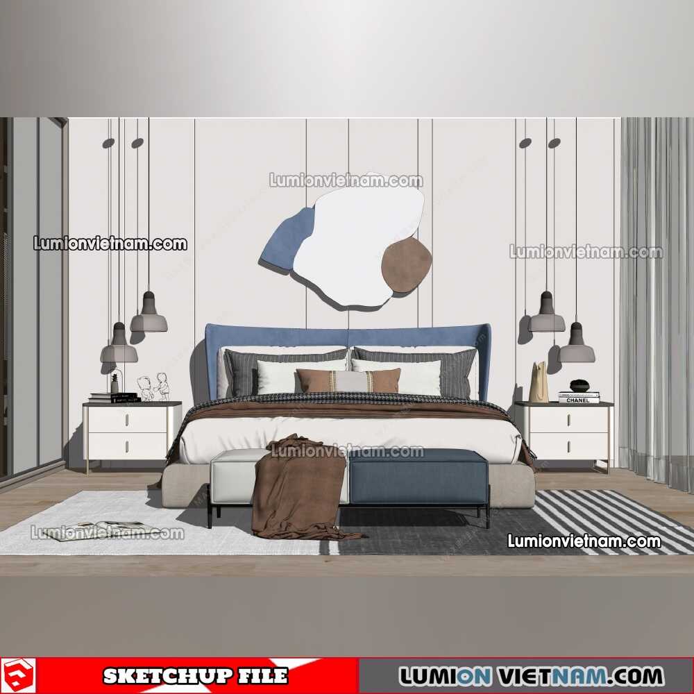 230122-Combo-Bed-(56)-Sketchup-Models