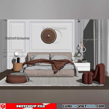 230122. Combo Bed Sketchup Models