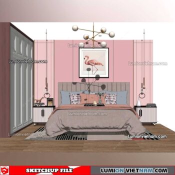 230122. Combo Bed Sketchup Models